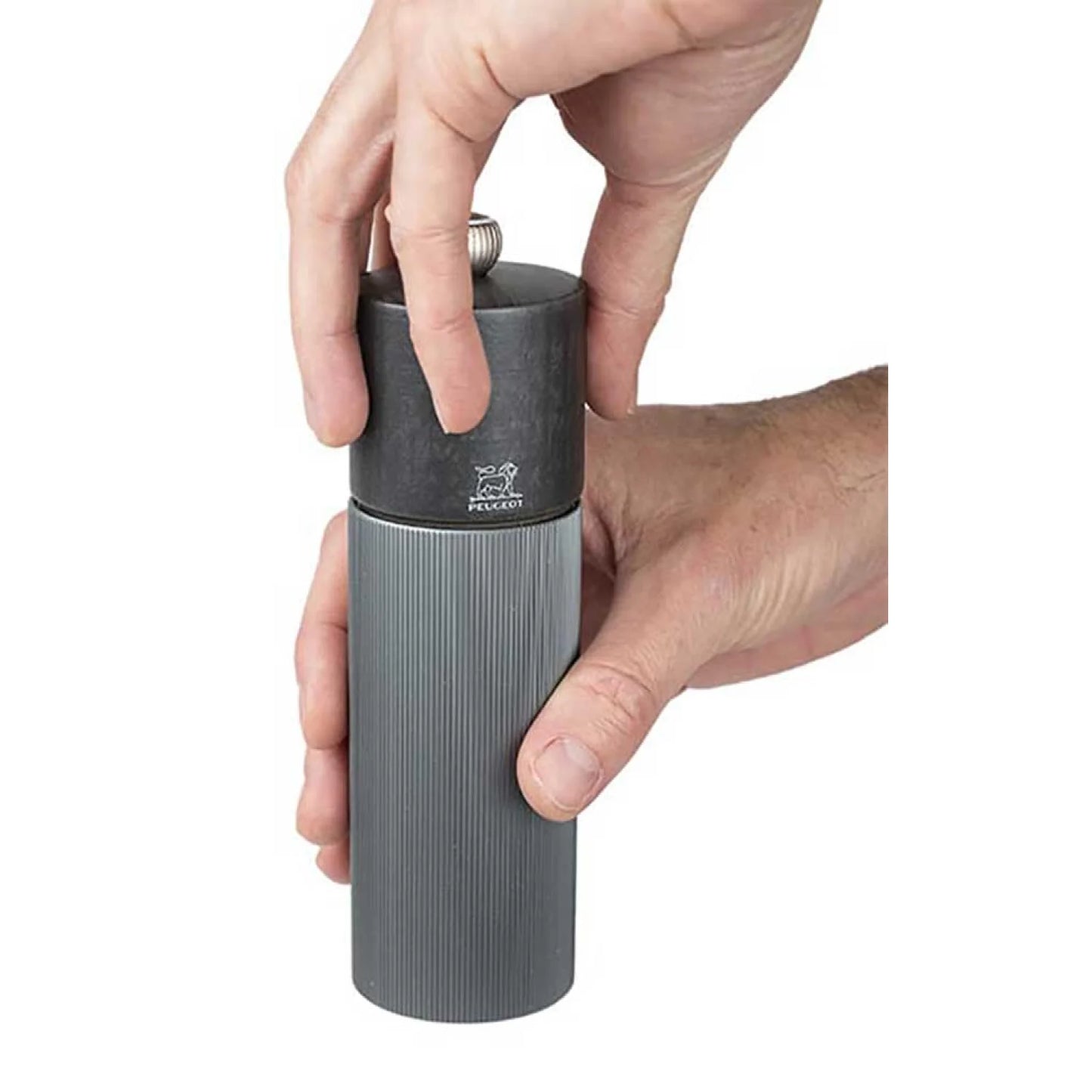 Peugeot Line Pepper Mill, Carbon Finish - 7"