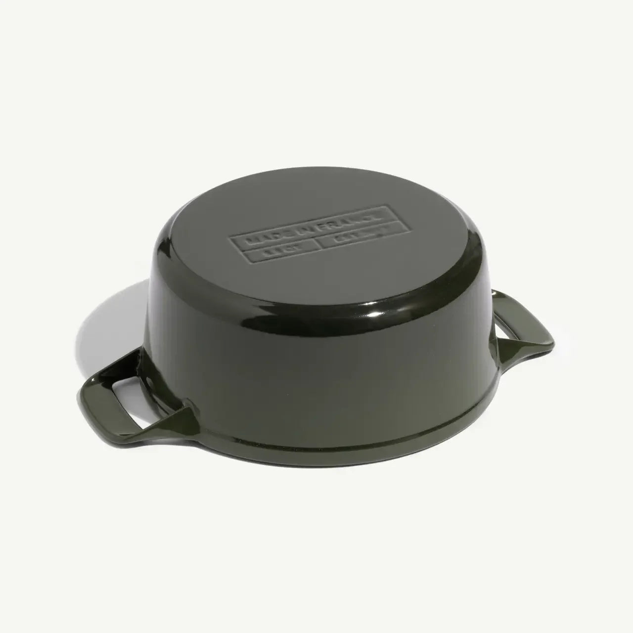 Made In Willow Green Round Enameled Cast Iron Dutch Oven - 5.5 Qt - Marcel’s Culinary Experience