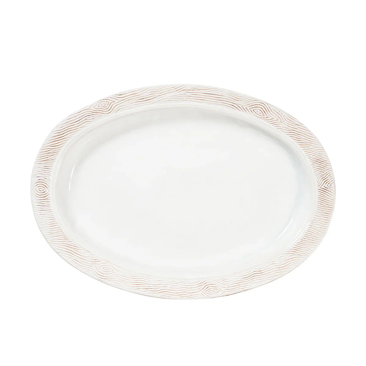 Juliska Blenheim Oak 18" Platter - Whitewash