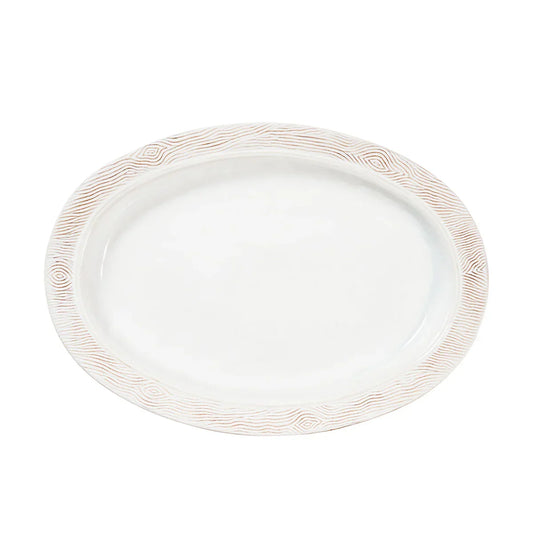 Juliska Blenheim Oak 18" Platter - Whitewash
