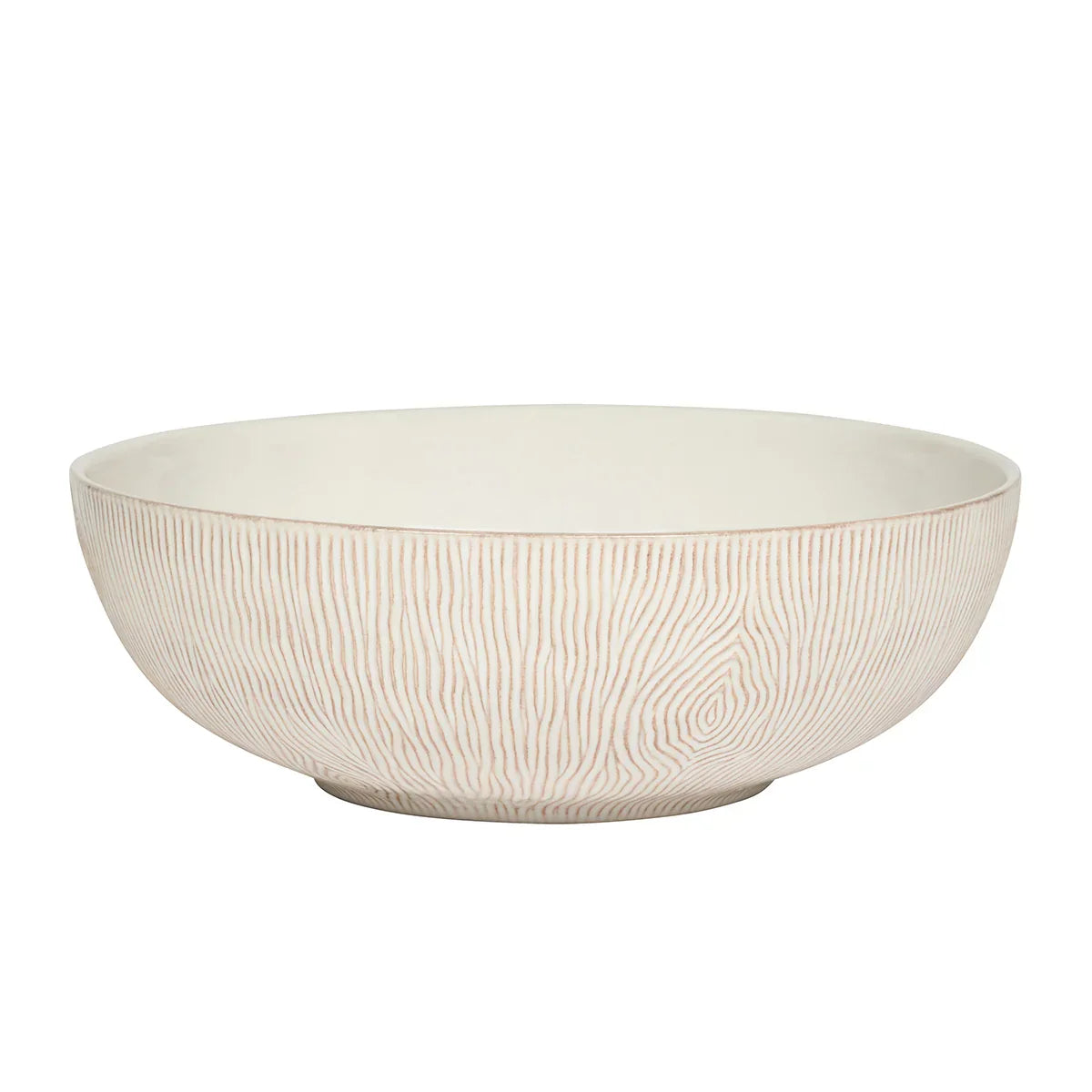 Juliska Blenheim Oak 12" Serving Bowl - Whitewash