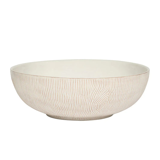 Juliska Blenheim Oak 12" Serving Bowl - Whitewash
