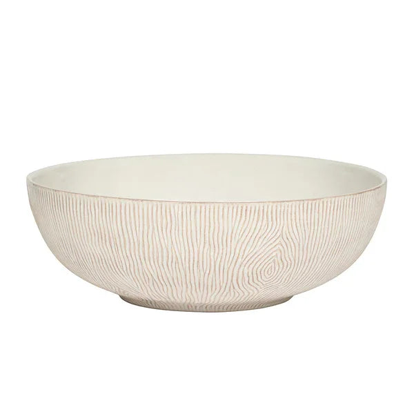 Juliska Blenheim Oak 12" Serving Bowl - Whitewash - Marcel’s Culinary Experience