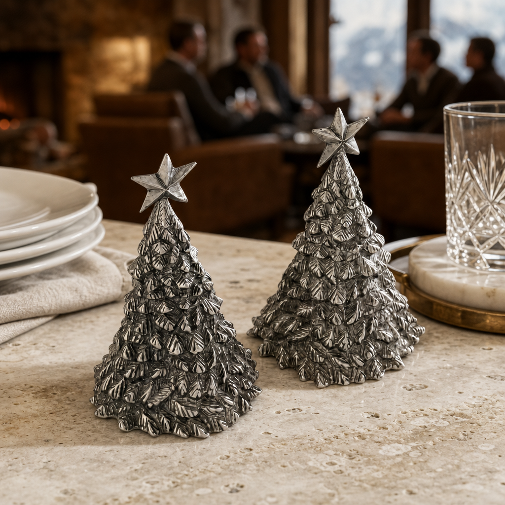 Christmas Tree Salt & Pepper Shakers