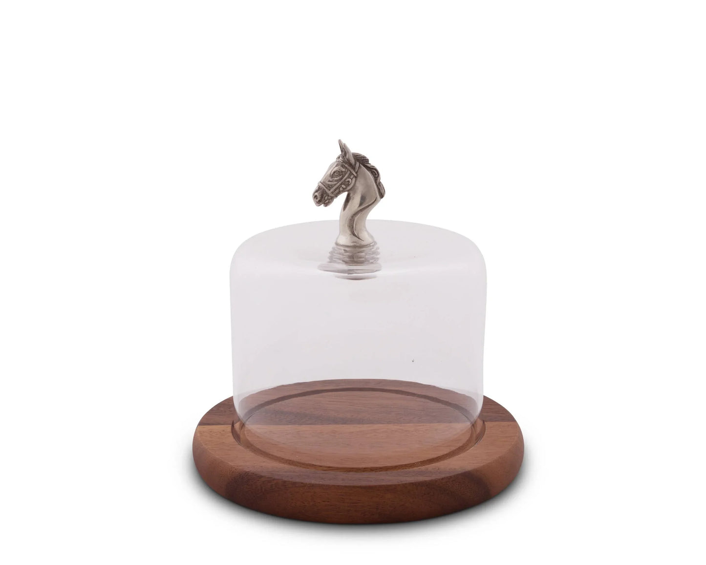 Vagabond House Horse Glass Covered Cheese Wood Board - Marcel’s Culinary Experience