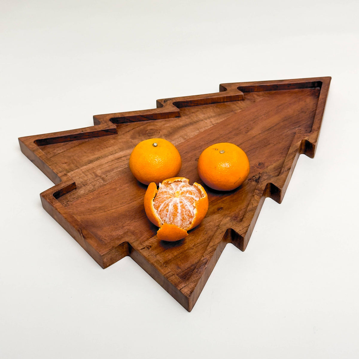 Pine Tree Wooden Serving Platter