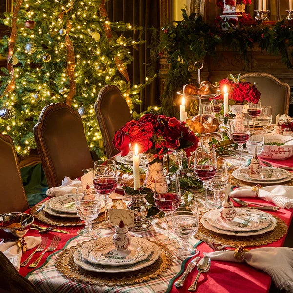 Juliska Country Estate Winter Frolic Dessert/Salad Plate - Evergreen