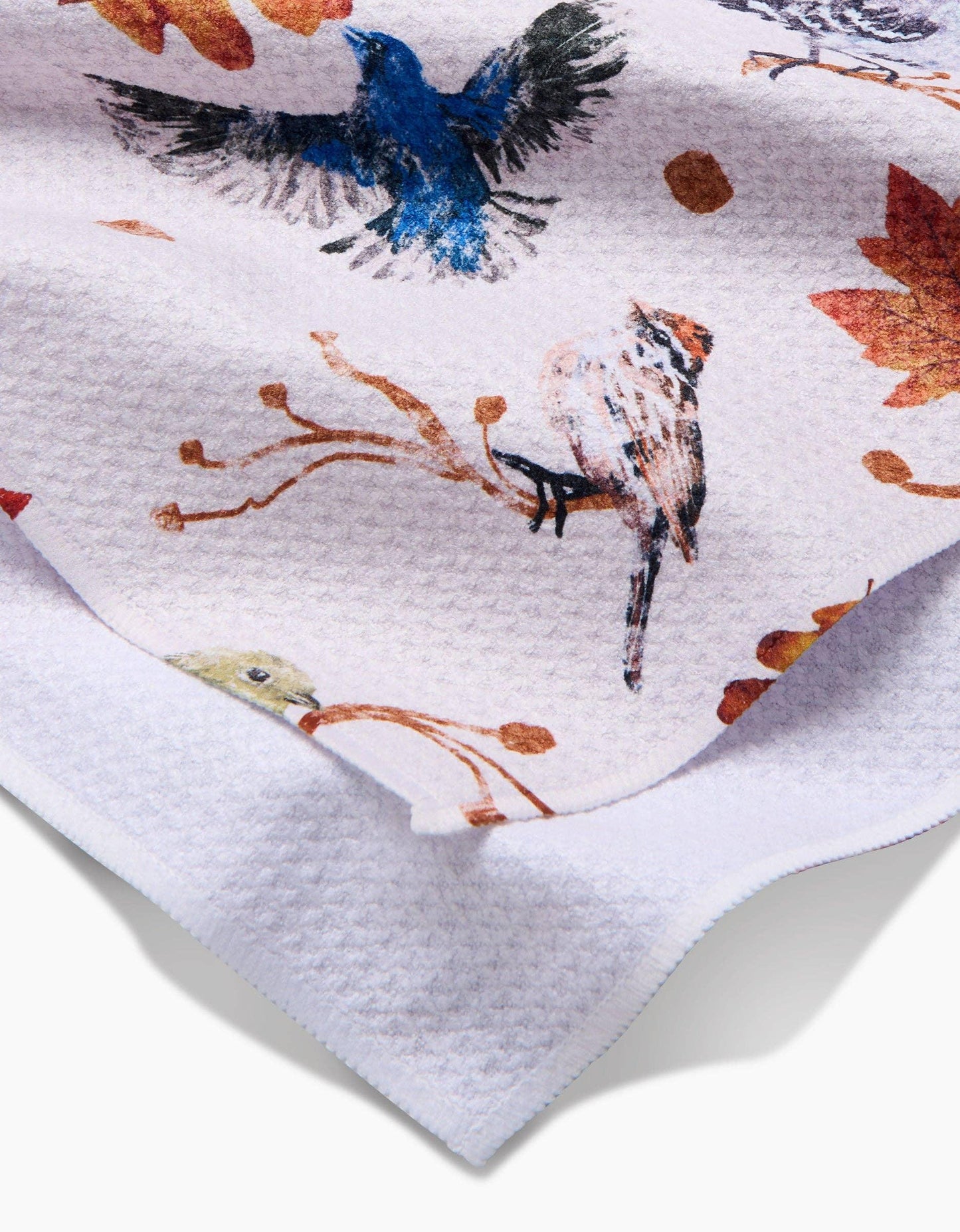 Geometry Autumnal Bird Skies Tea Towel - Marcel’s Culinary Experience