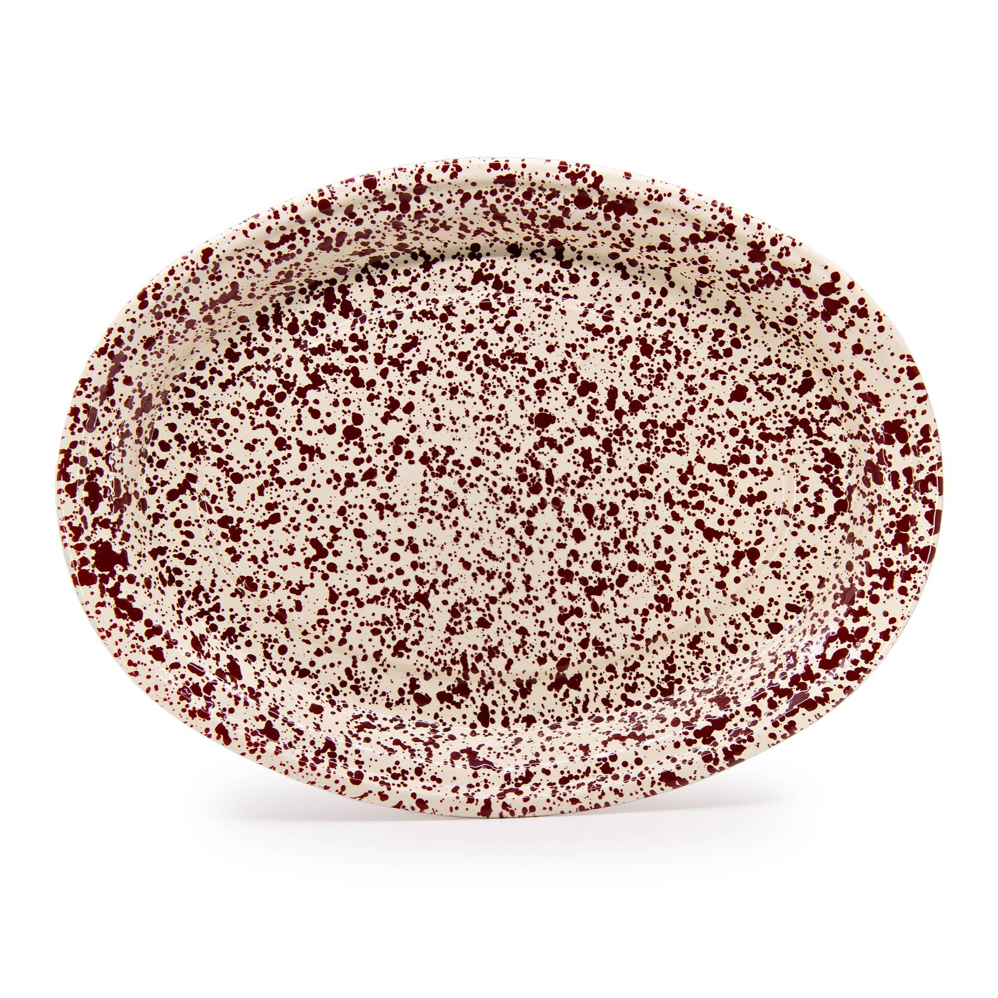Crow Canyon Home Enamelware Platter - Thumbnail 2