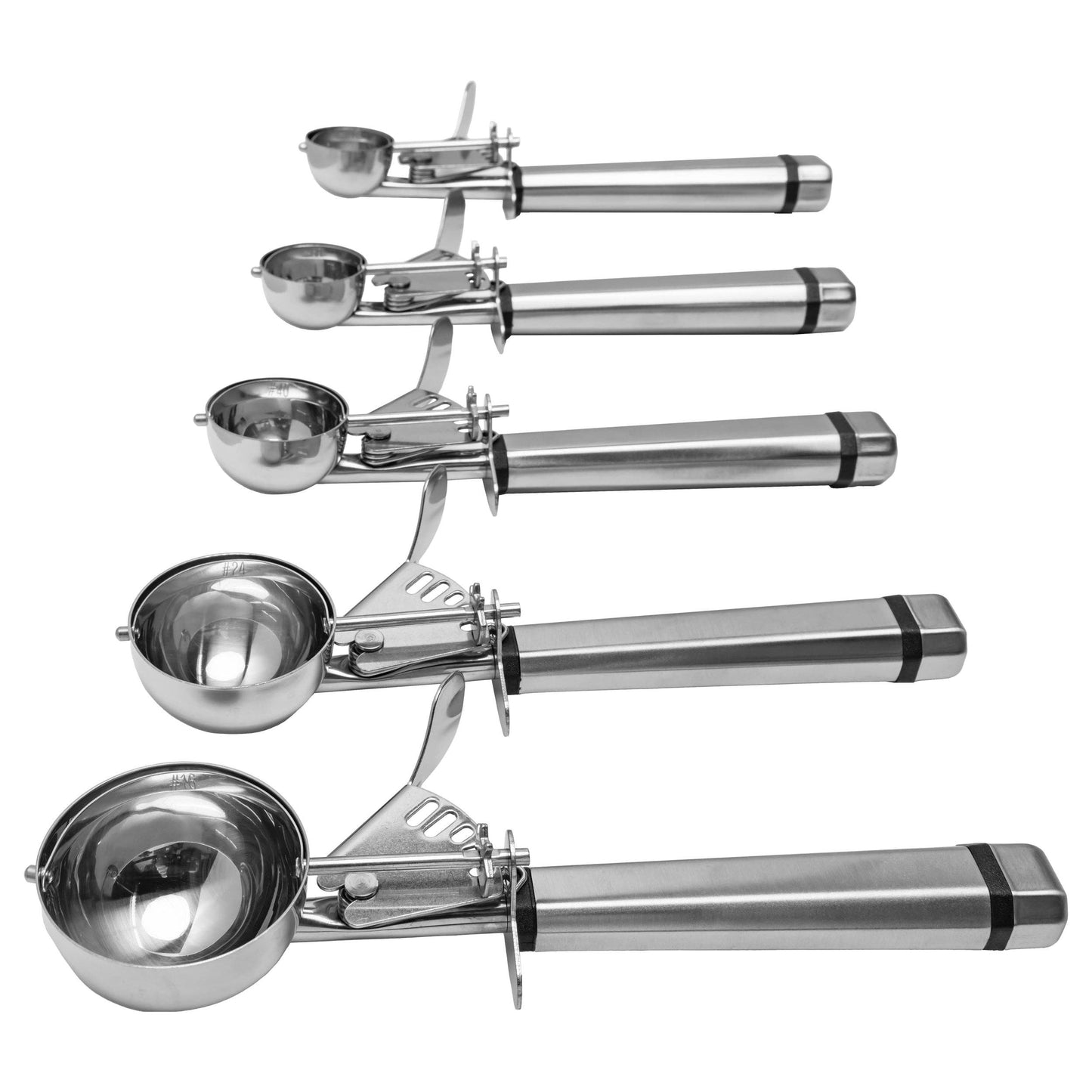 Fat Daddio's Stainless Steel Scoops