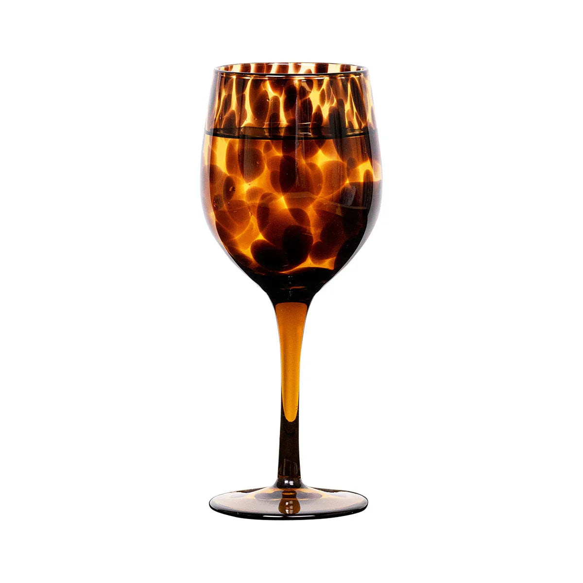 Juliska Puro Wine Glass - Tortoiseshell