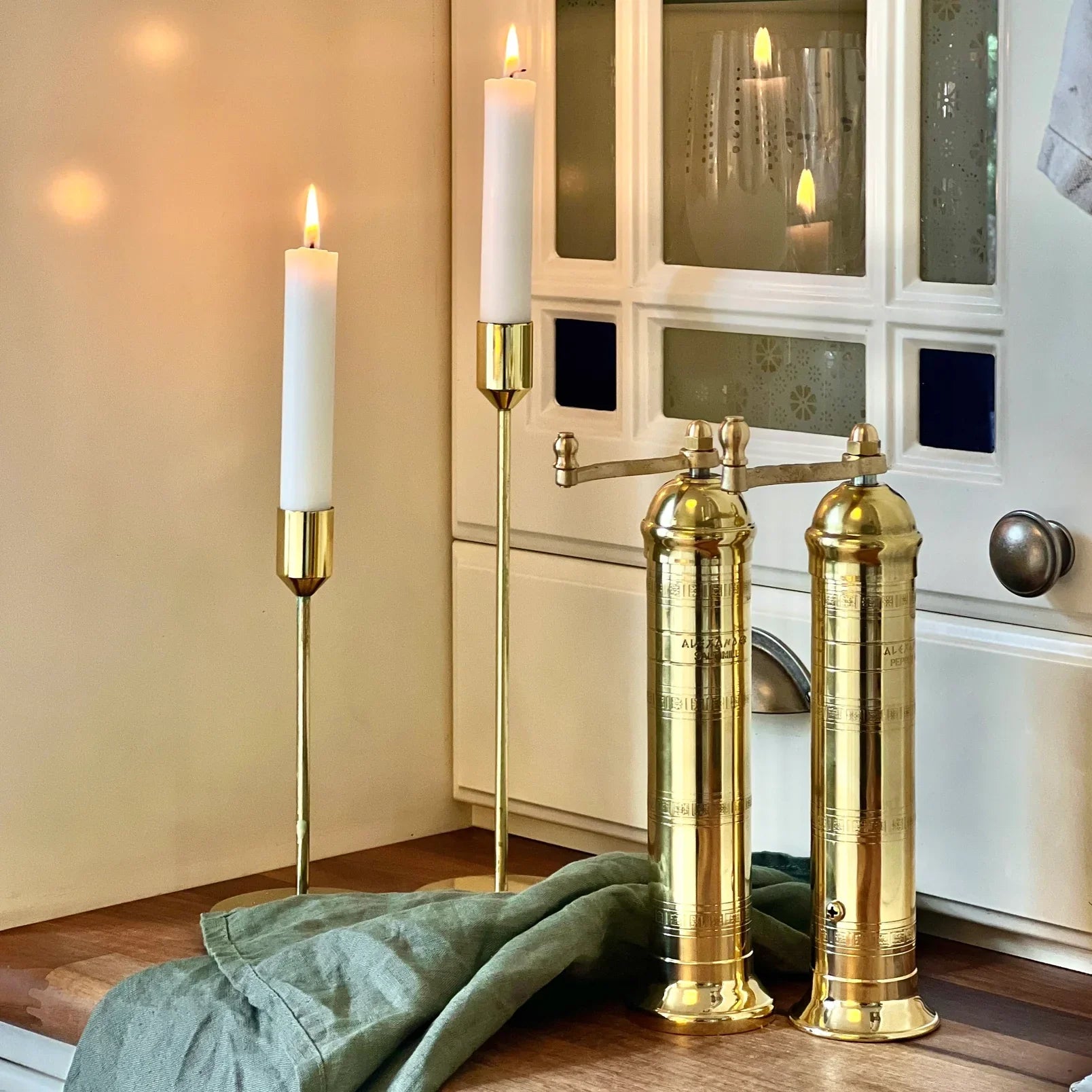 The Original Brass Mill, 8" Salt Grinder - Marcel’s Culinary Experience