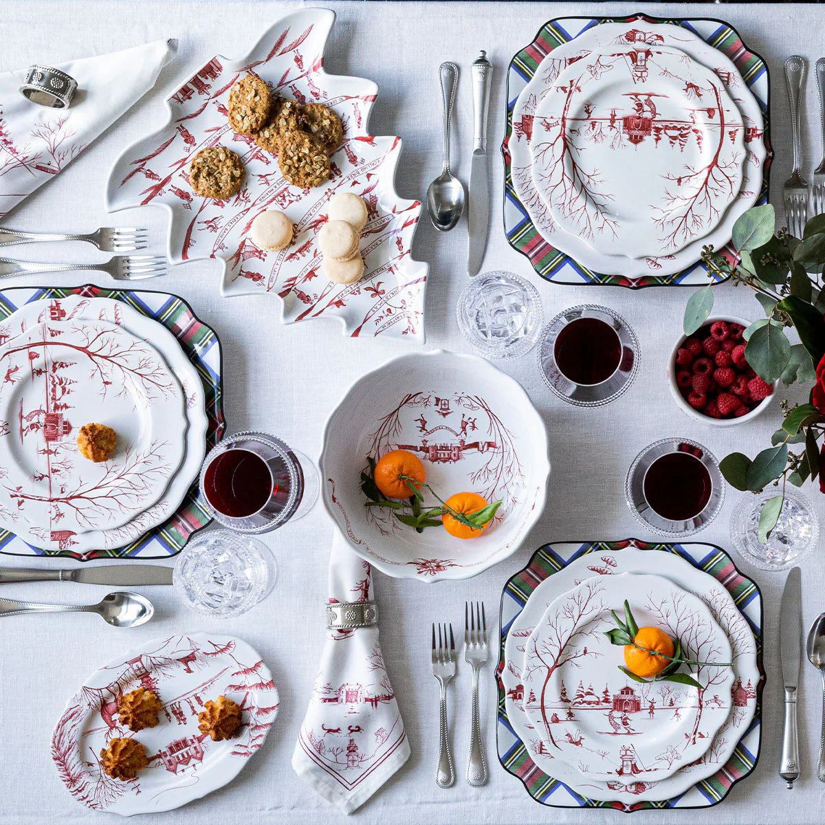 Juliska Berry & Thread Silver Napkin Ring, Set of 4 - Marcel’s Culinary Experience