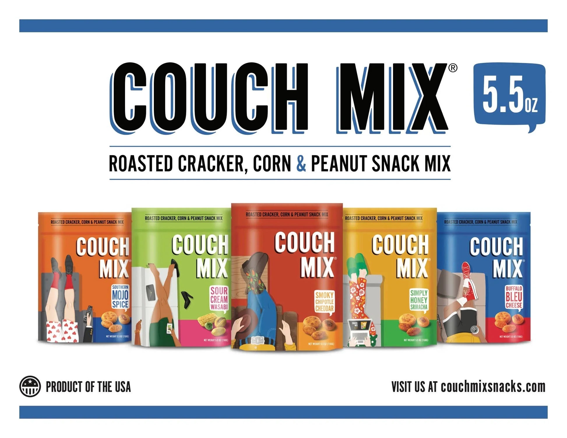 Couch Mix® - Buffalo Bleu, 5.5-oz - Marcel’s Culinary Experience
