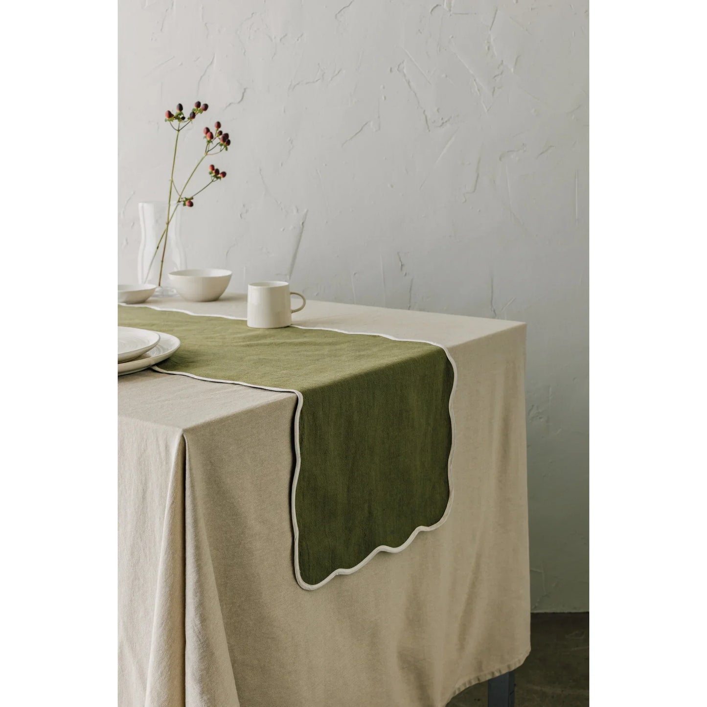 Olive Branch Florence Table Runner 72" - Marcel’s Culinary Experience