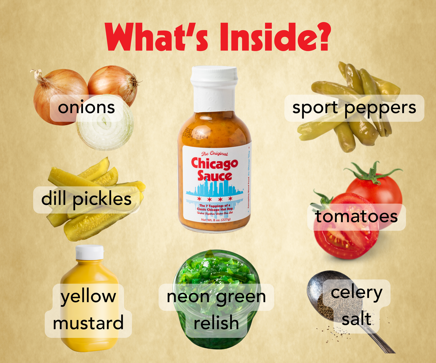 The Original Chicago Sauce – More Than Mustard, Tangy & Bold
