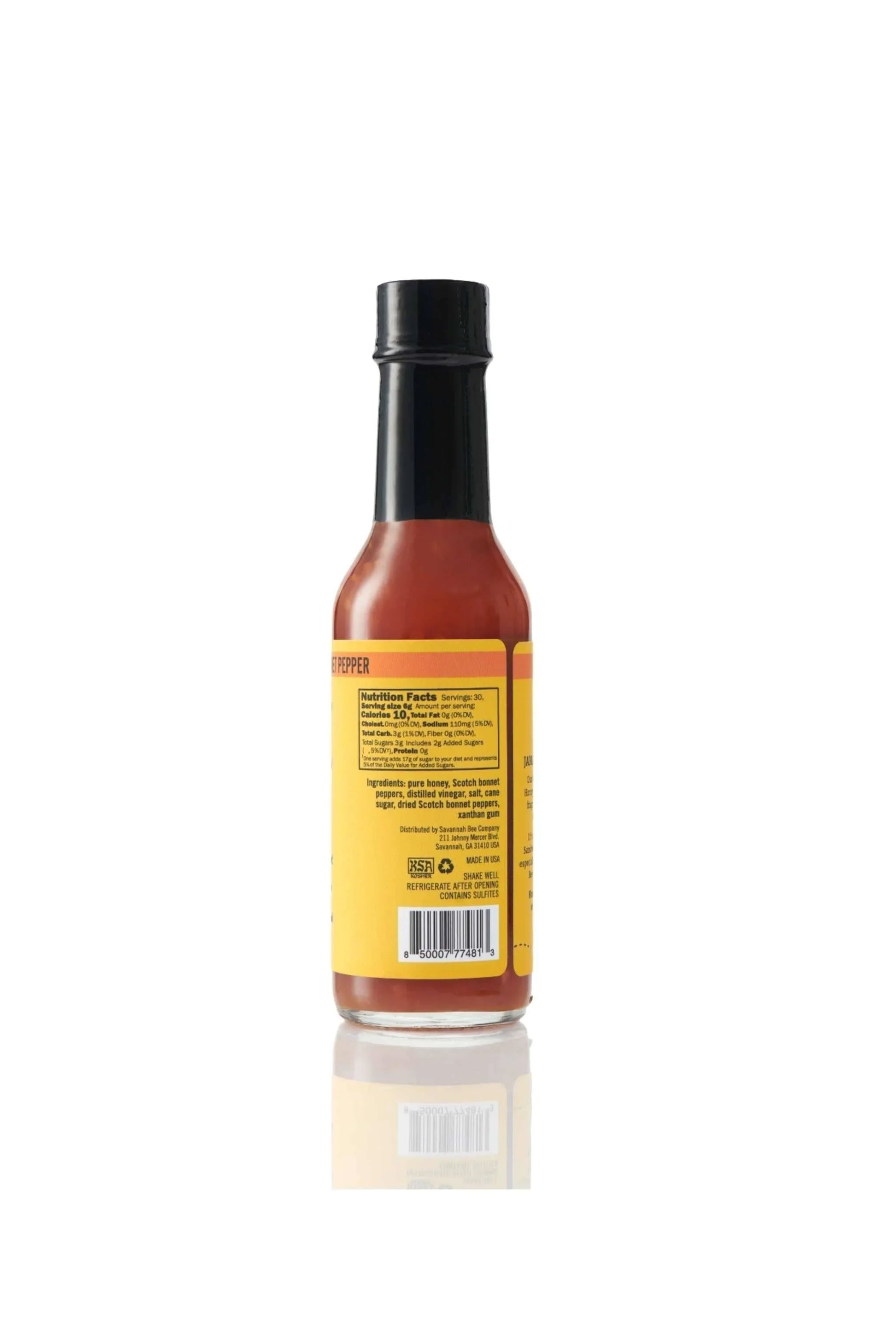 Honey Hot Sauce - 5oz - Marcel’s Culinary Experience