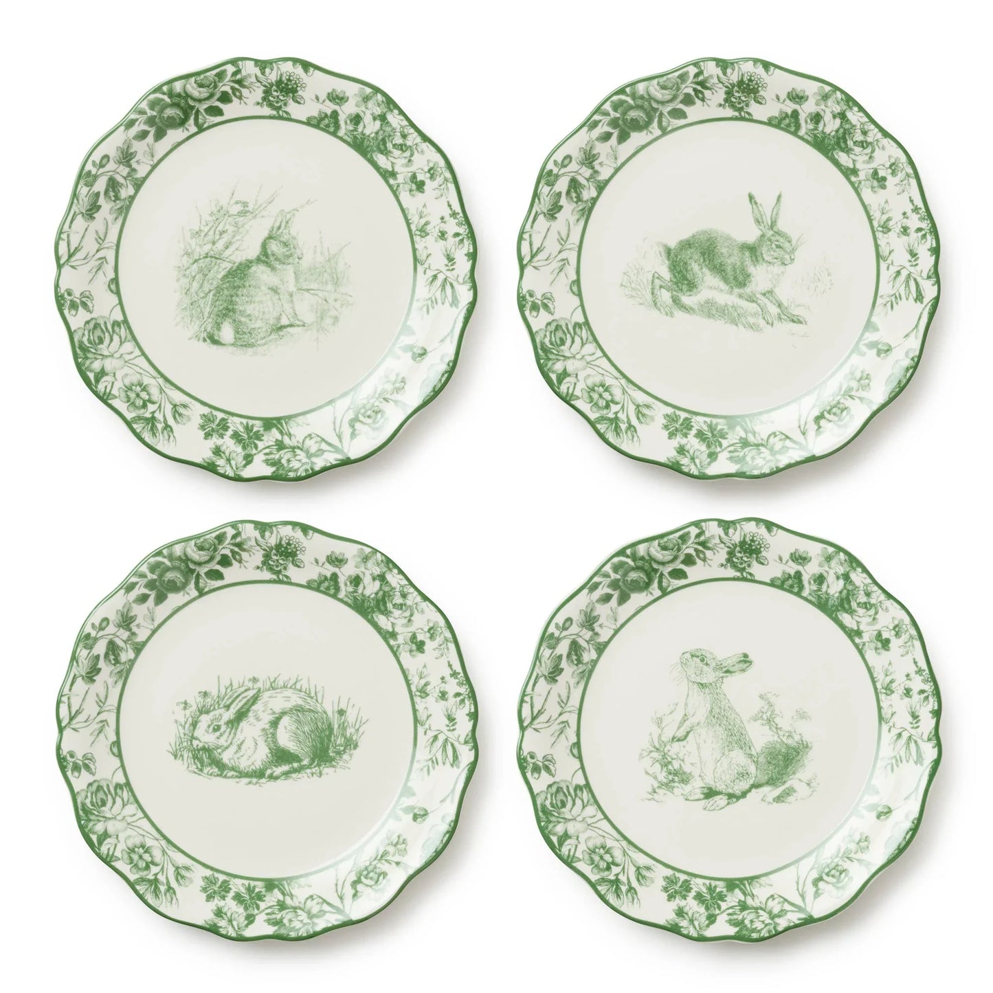 Le Jardin Salad Plate, Set of 4