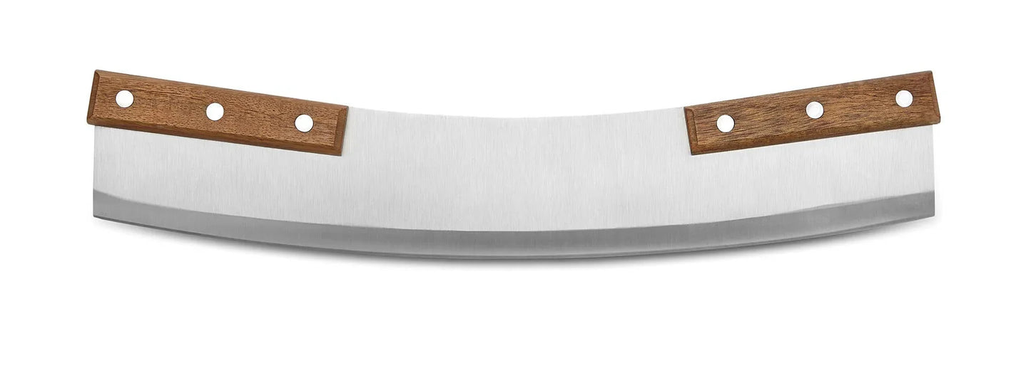 Acacia Pizza Cutter, Stainless Steel, 13" Blade