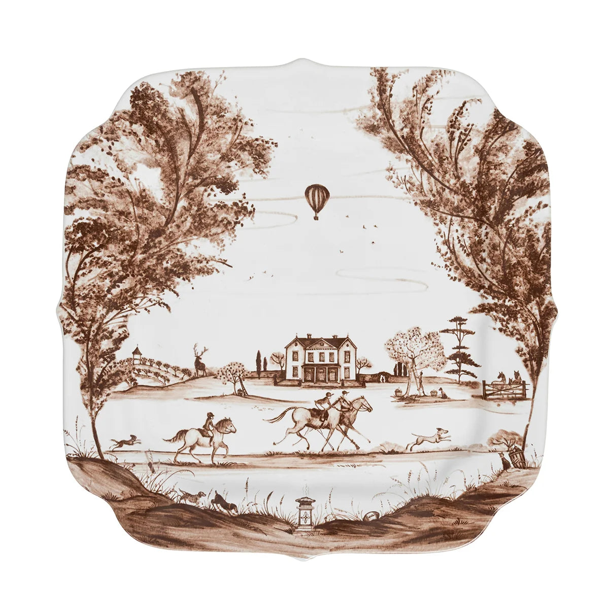Juliska Country Estate Harvest 12" Tray, Sepia