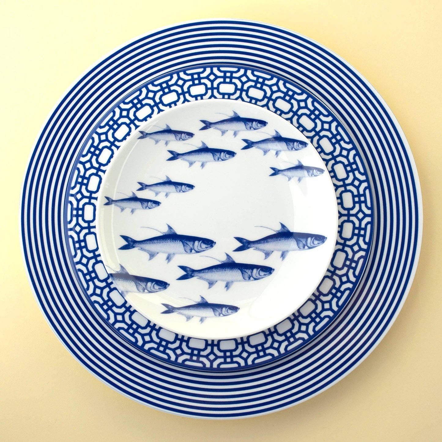 Caskata School of Fish Small Plates, Set of 4