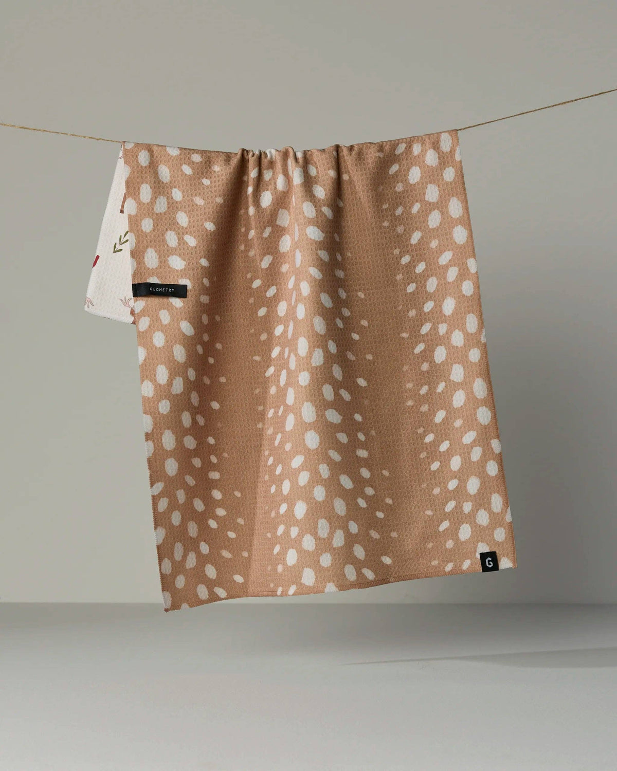Geometry Winter Reindeer LUXE Kitchen Towel