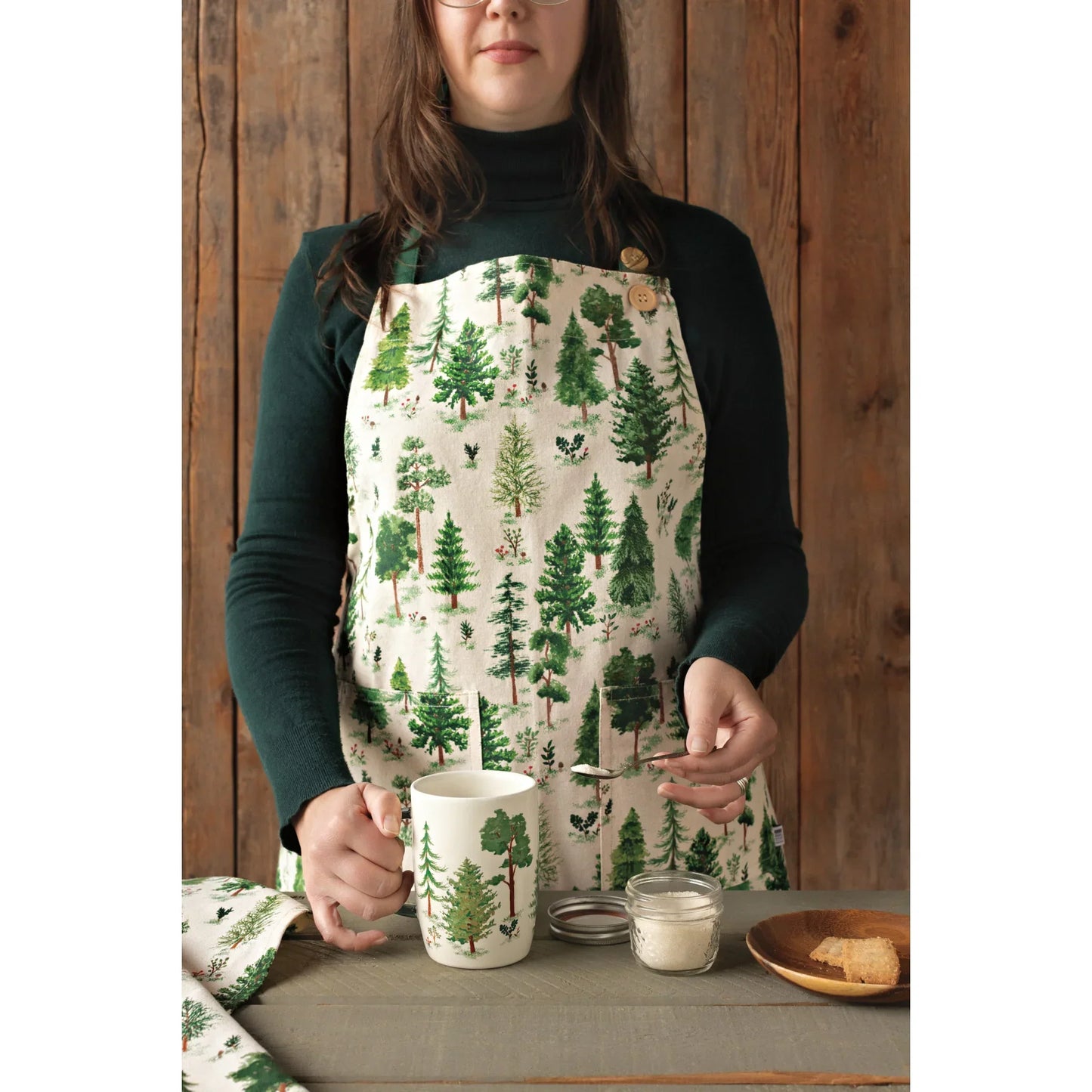 Woodland Spruce Apron - Marcel’s Culinary Experience