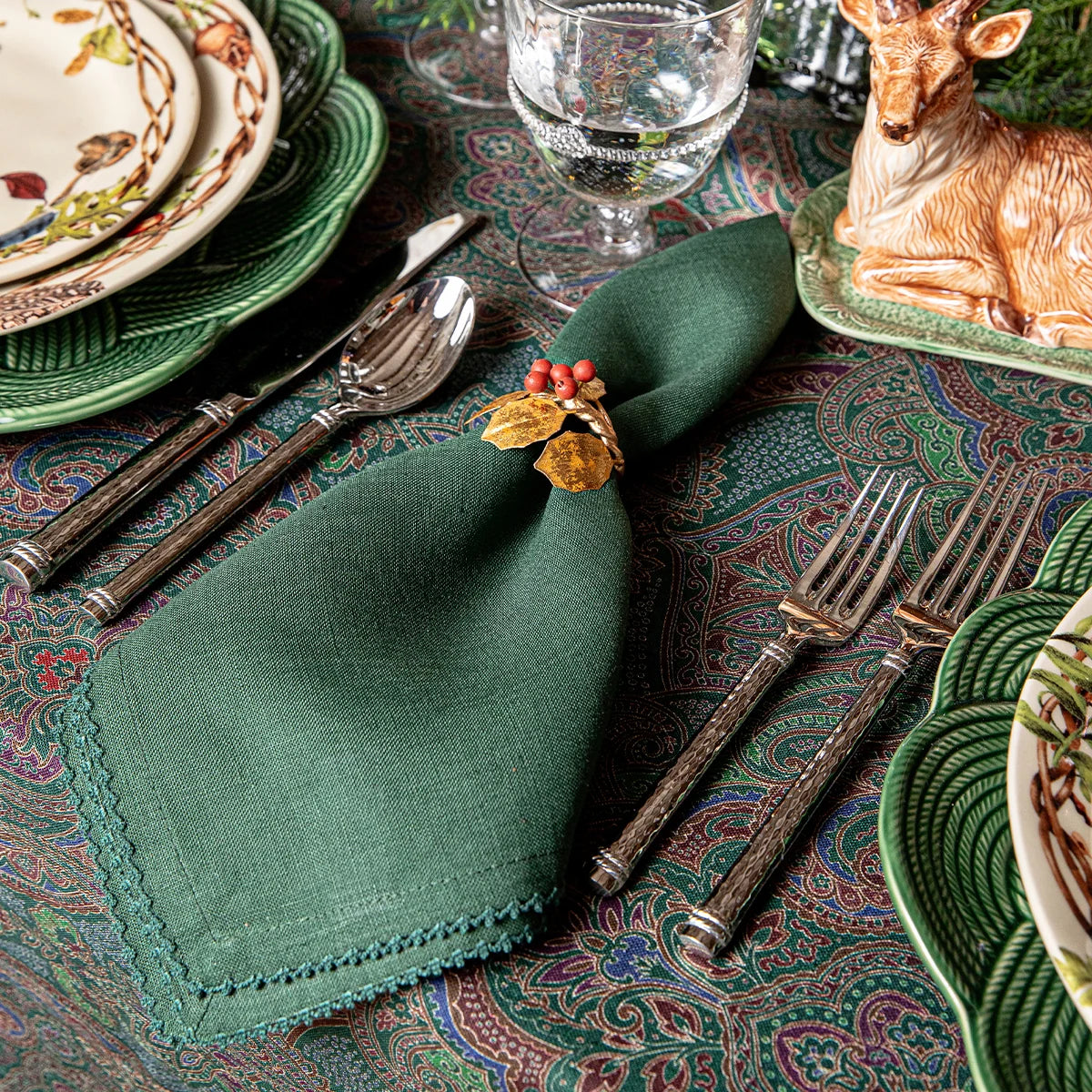 Juliska Berry Scallop Napkins, Set of 4
