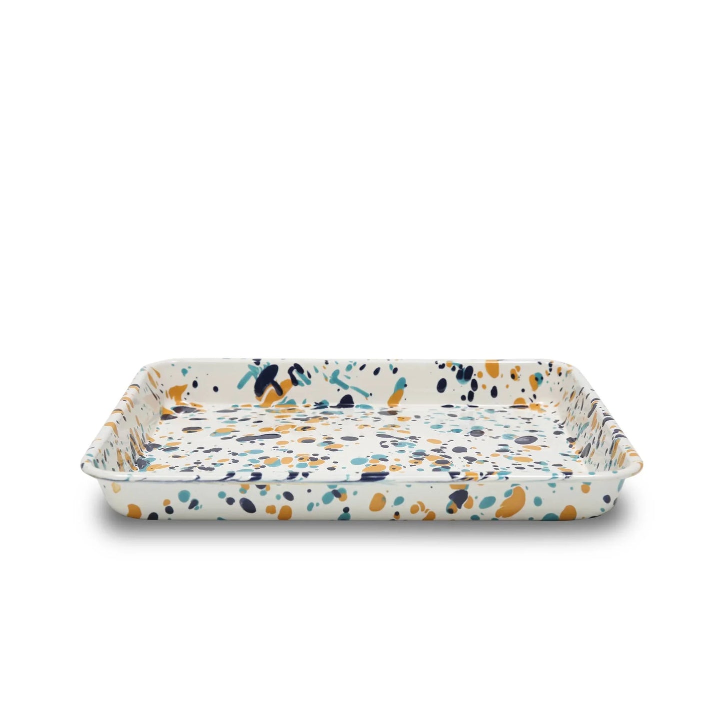 Catalina Enamelware Small Rectangle Tray
