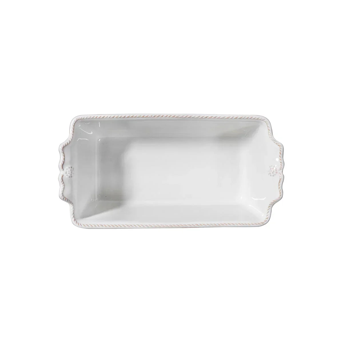 Juliska Berry and Thread Loaf Pan - Whitewash