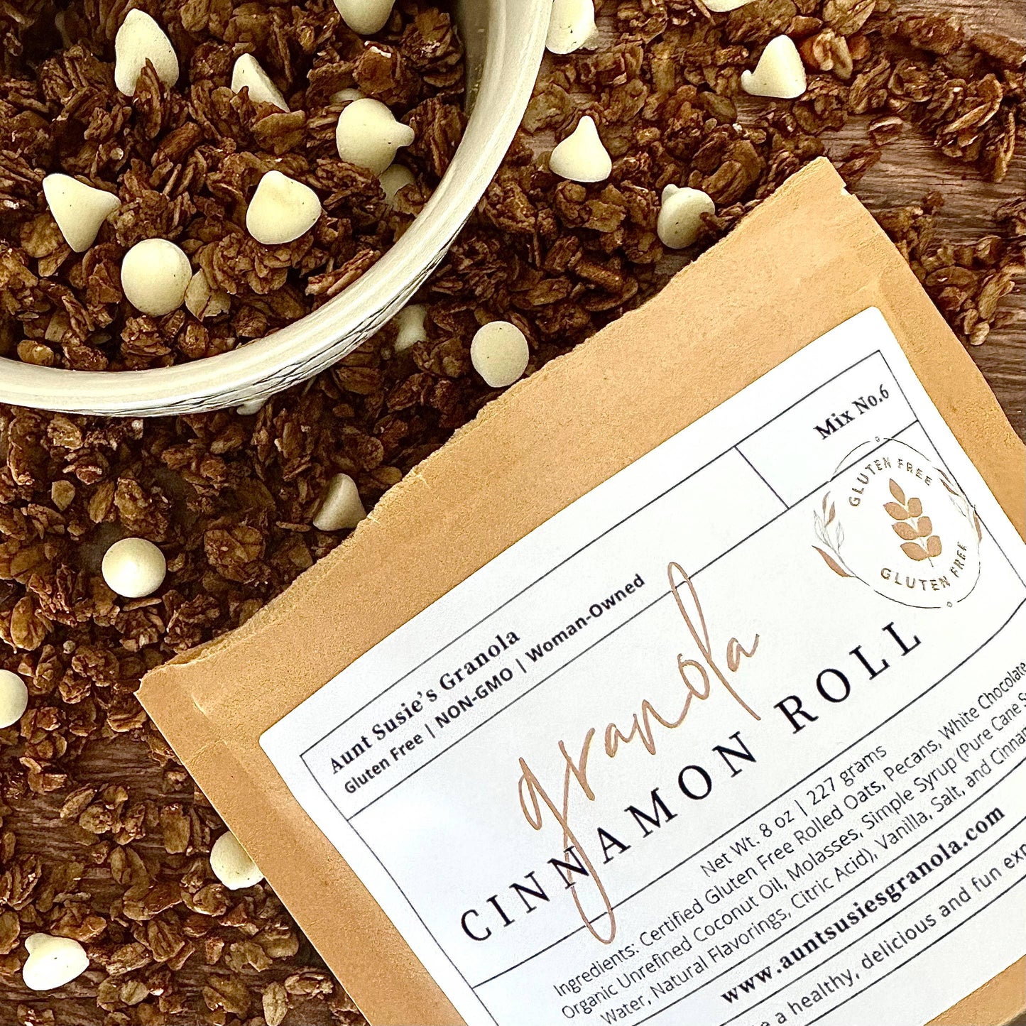 Cinnamon Roll Granola - Marcel’s Culinary Experience