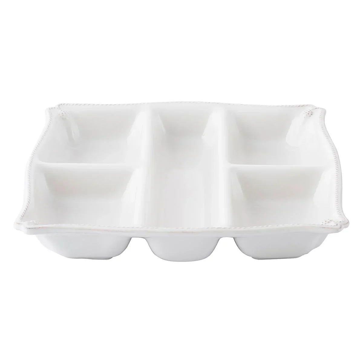 Juliska Berry & Thread Appetizer Platter - Whitewash