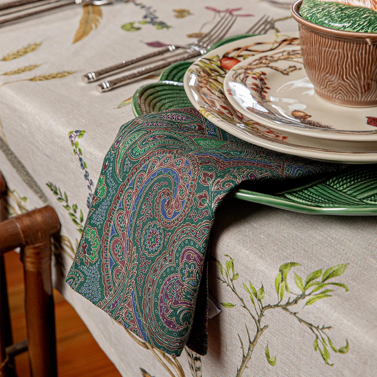 Juliska Paisley Napkins, Set of 4