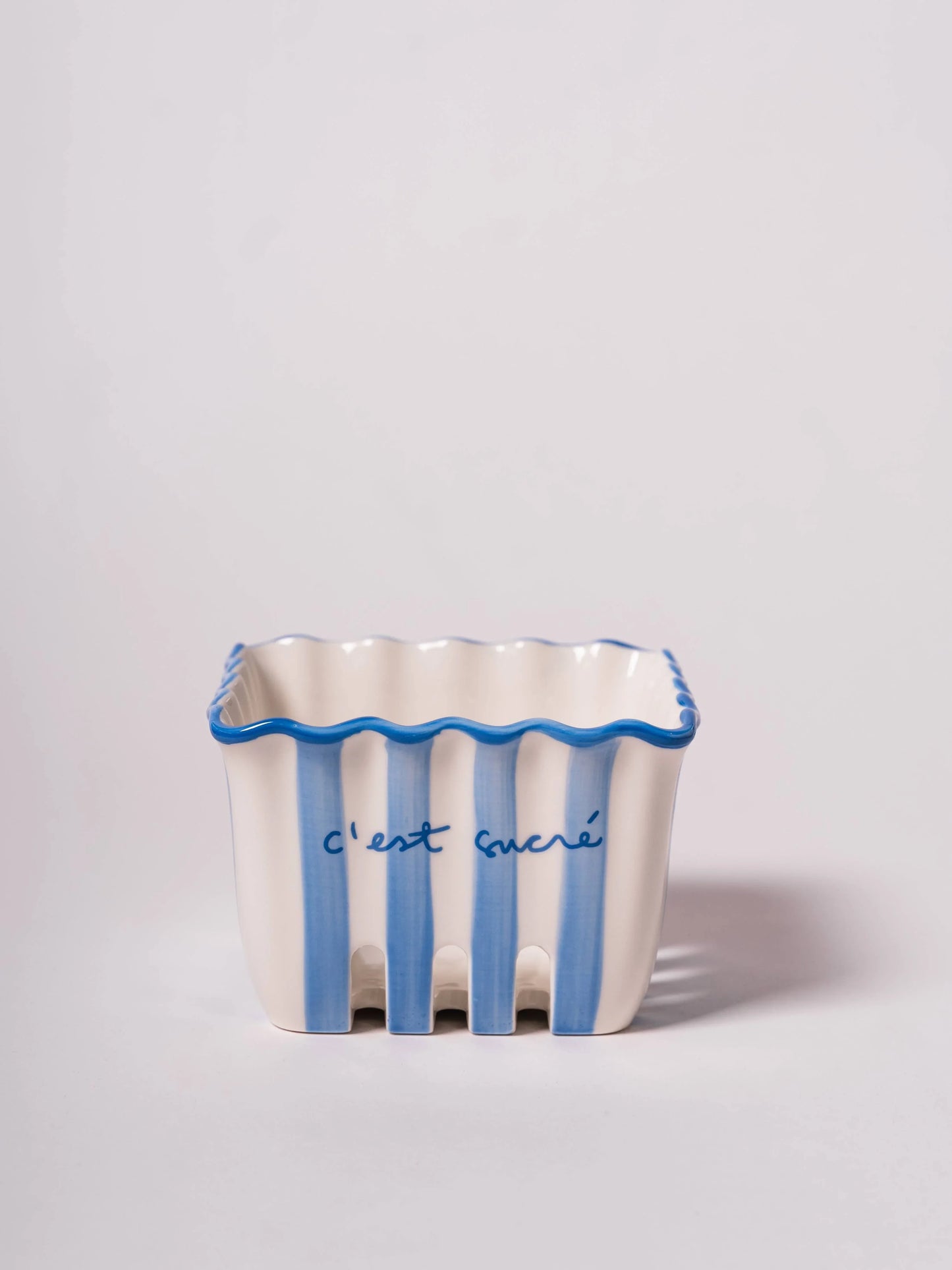 Kinsey Scallop Mini Berry Basket