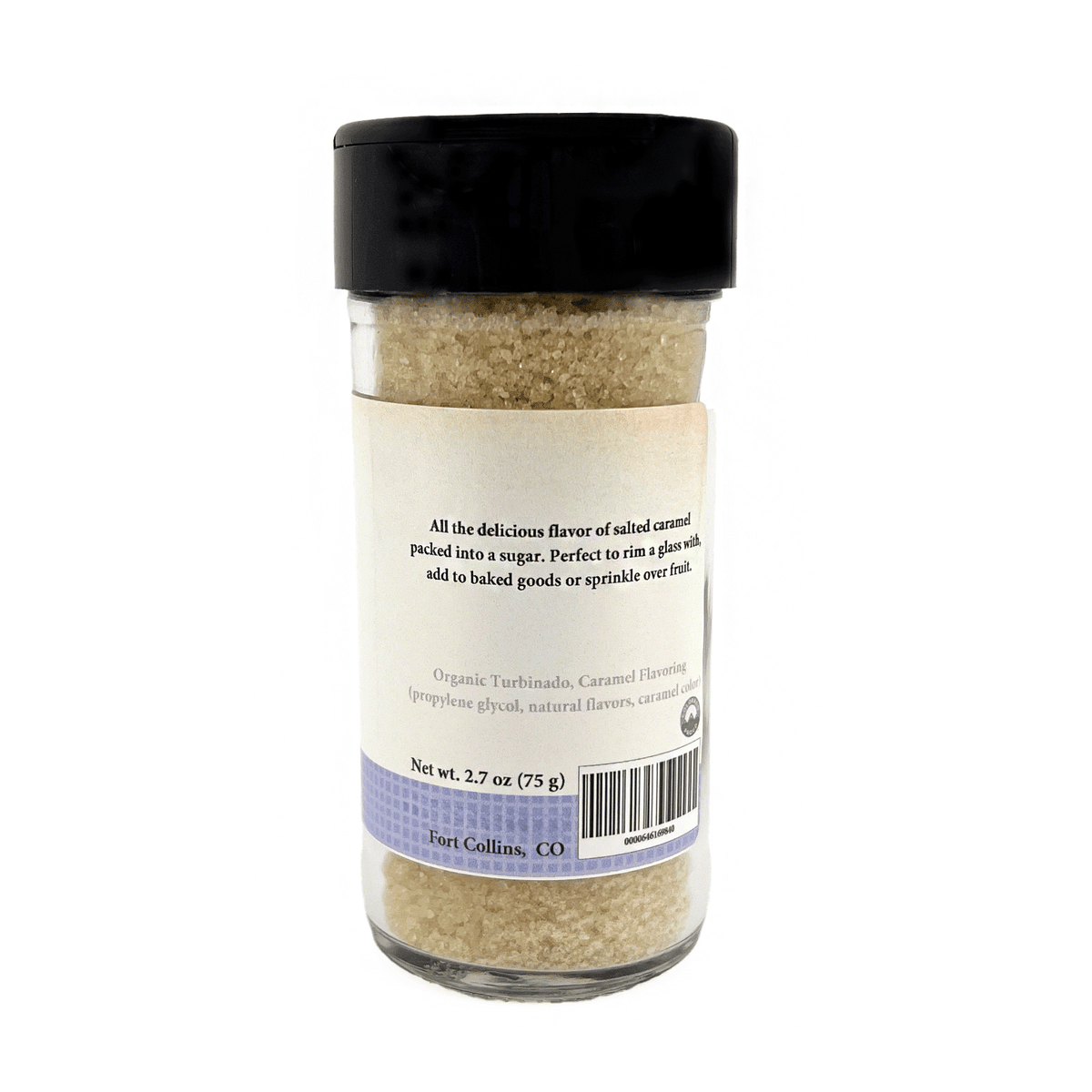 Salted Caramel Sugar for Baking & Cocktail Rims