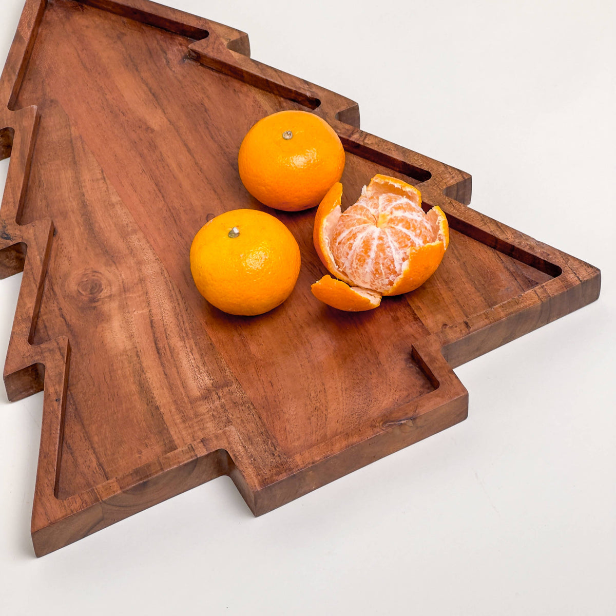 Pine Tree Wooden Serving Platter