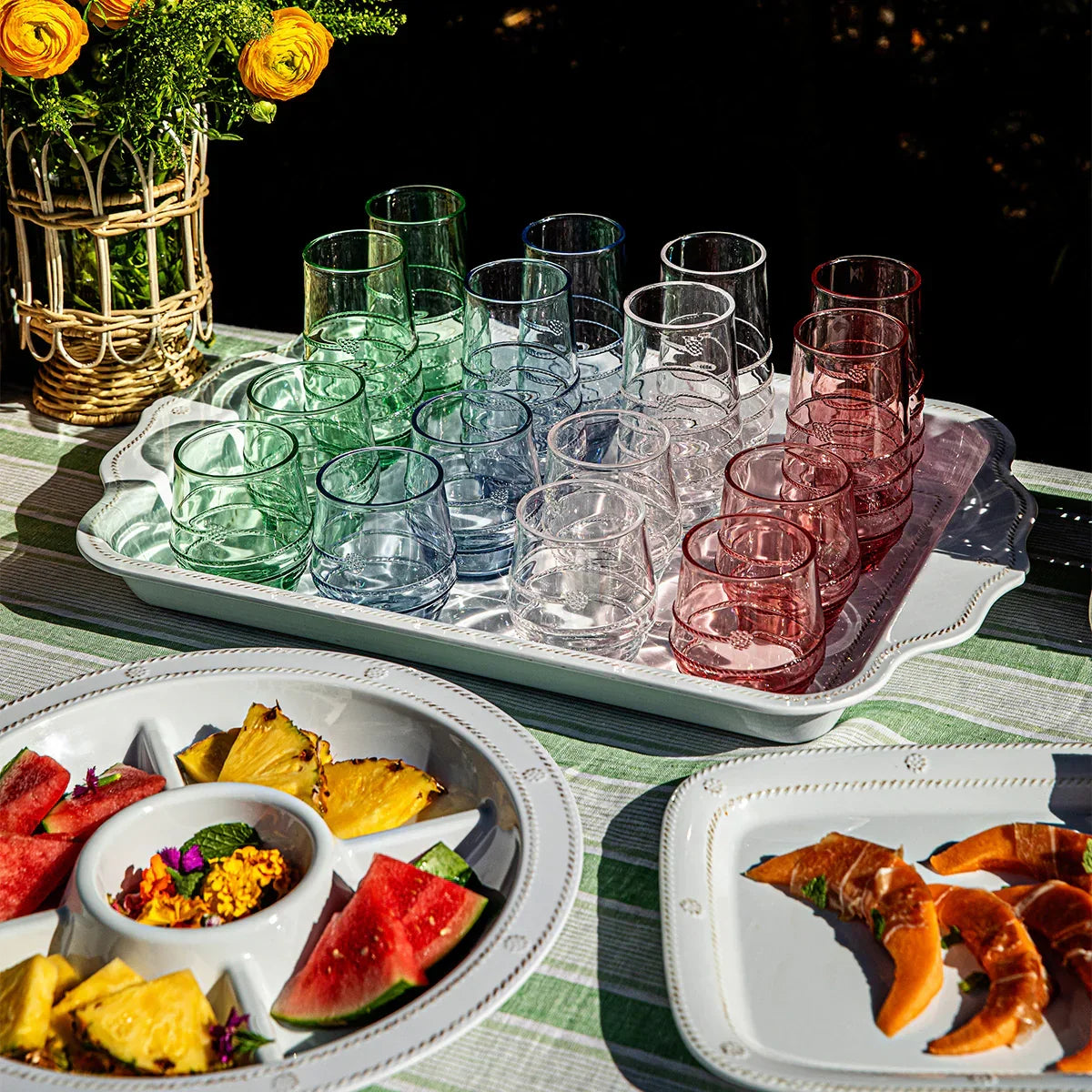 Juliska Berry & Thread 24" Melamine Tray