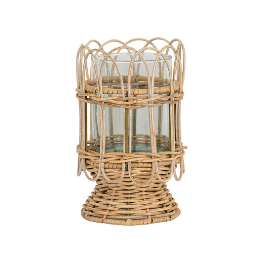 Juliska Rattan Whitewash Medium 8.5 " Hurricane