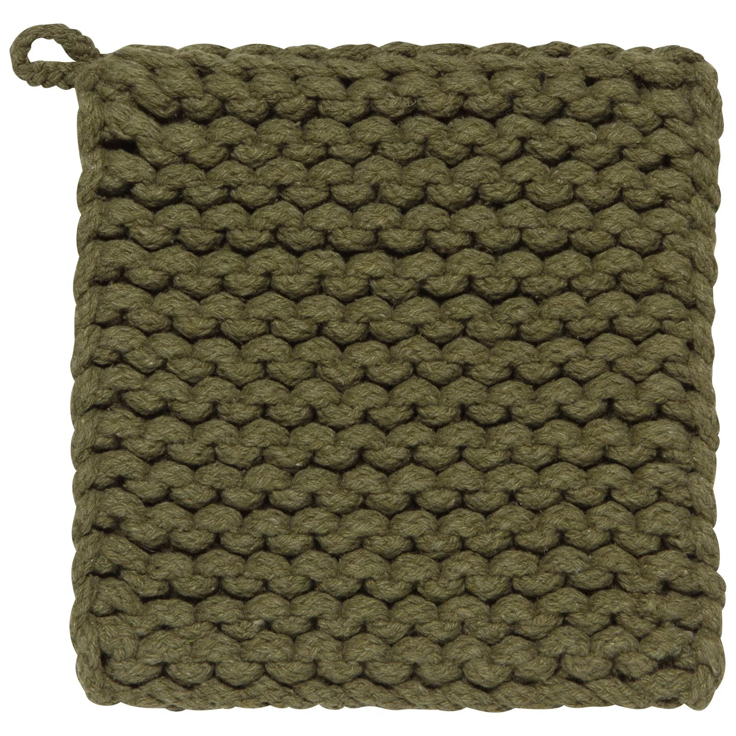 Knit Olive Branch Potholder - Marcel’s Culinary Experience