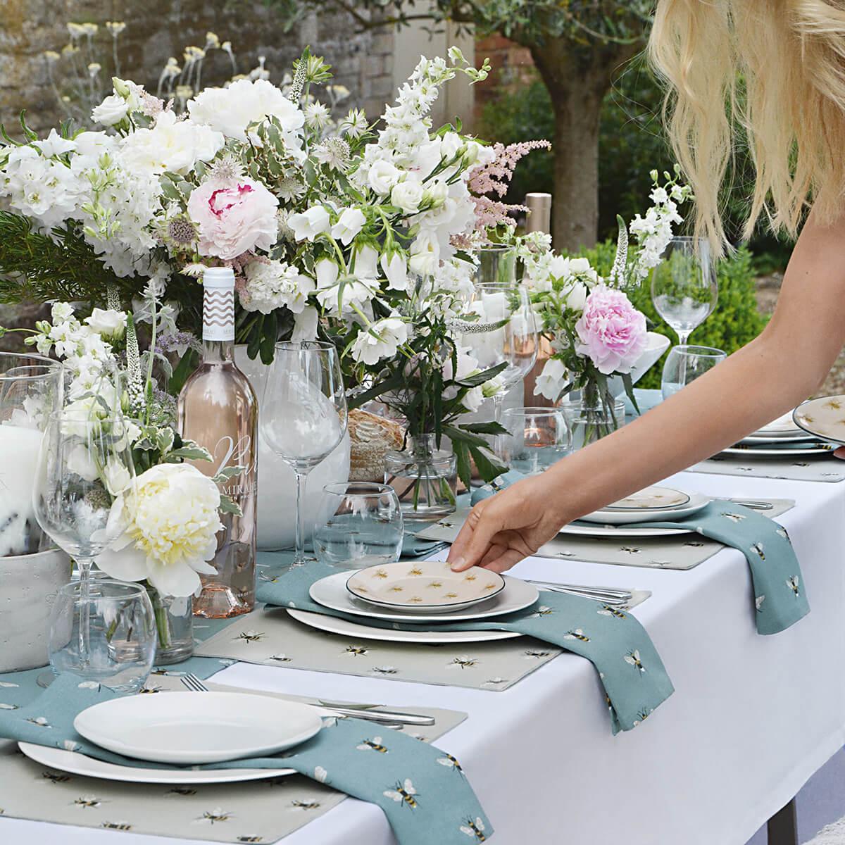 Sophie Allport Bees Stoneware Small Side Plate - Marcel’s Culinary Experience