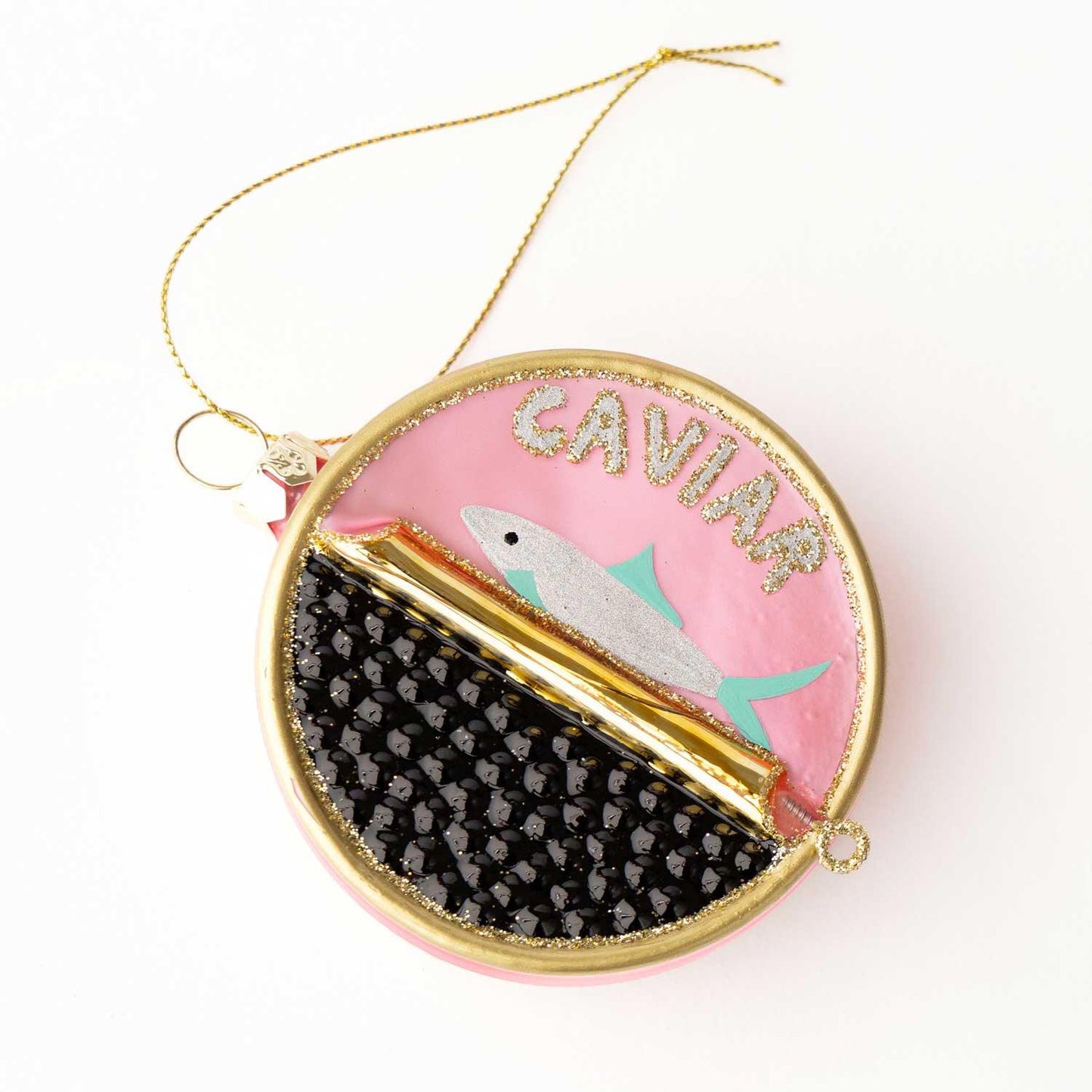 Caviar Boxed Glass Ornament - Marcel’s Culinary Experience