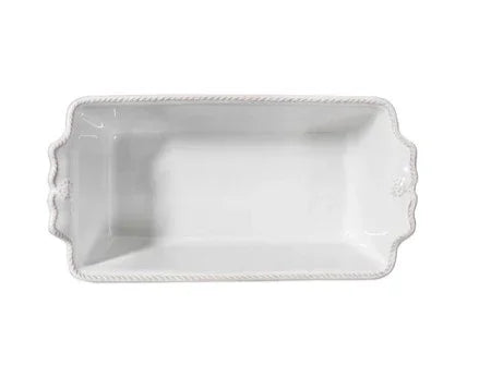 Juliska B&T Whitewash Loaf Pan - Marcel’s Culinary Experience