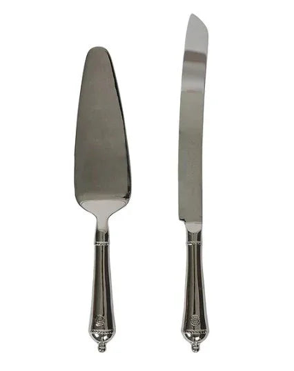 Juliska Berry & Thread Cake Server Set/2pc - Polished - Marcel’s Culinary Experience