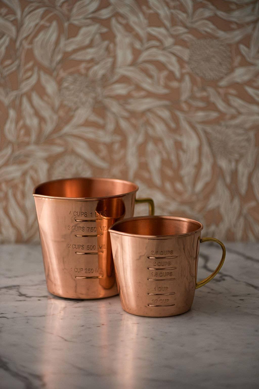 Copper Liquid Measuring Cup - 2.5 Cup - Marcel’s Culinary Experience