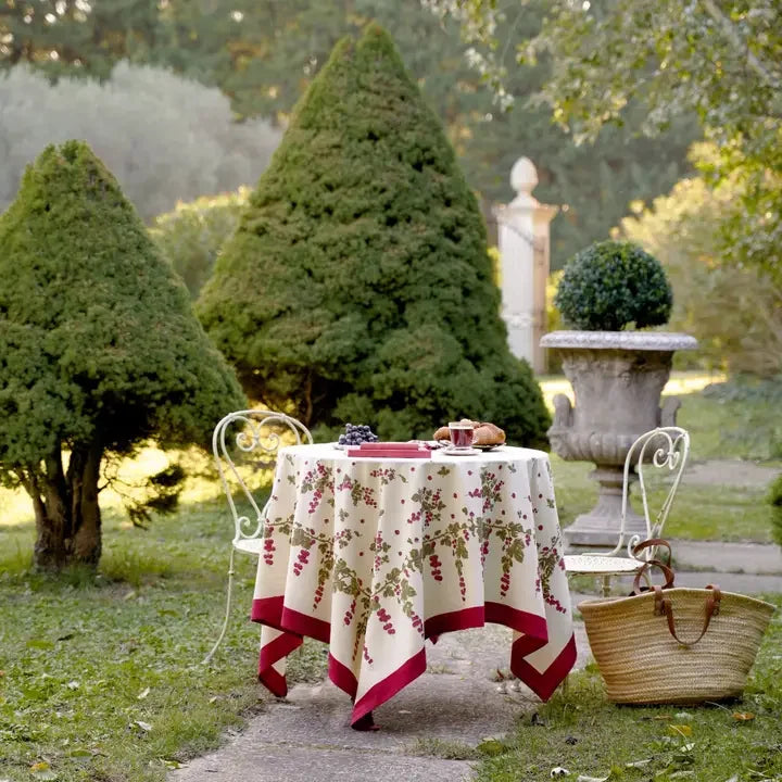 Couleur Nature Gooseberry Tablecloth - Thumbnail 2