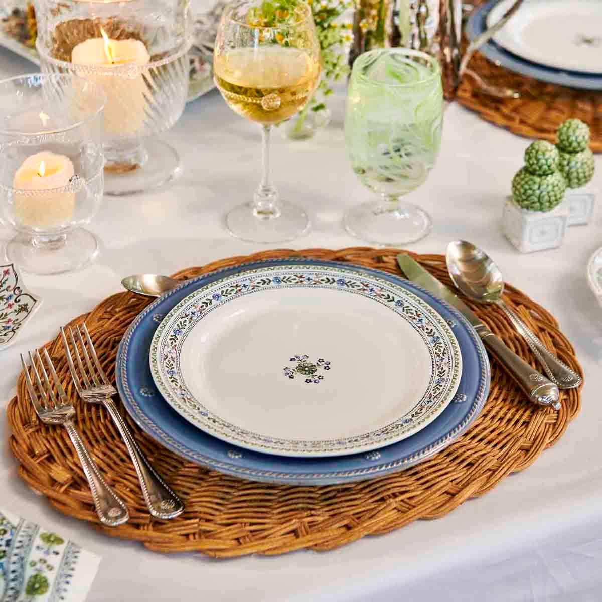 Juliska Villa Seville Dessert/Salad Plate-Chambray