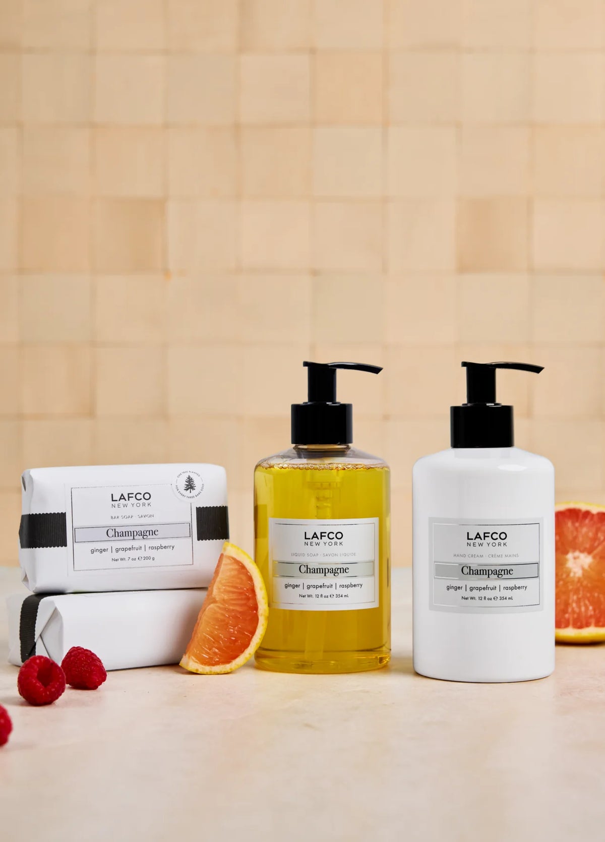 LAFCO Champagne Hand Care Set