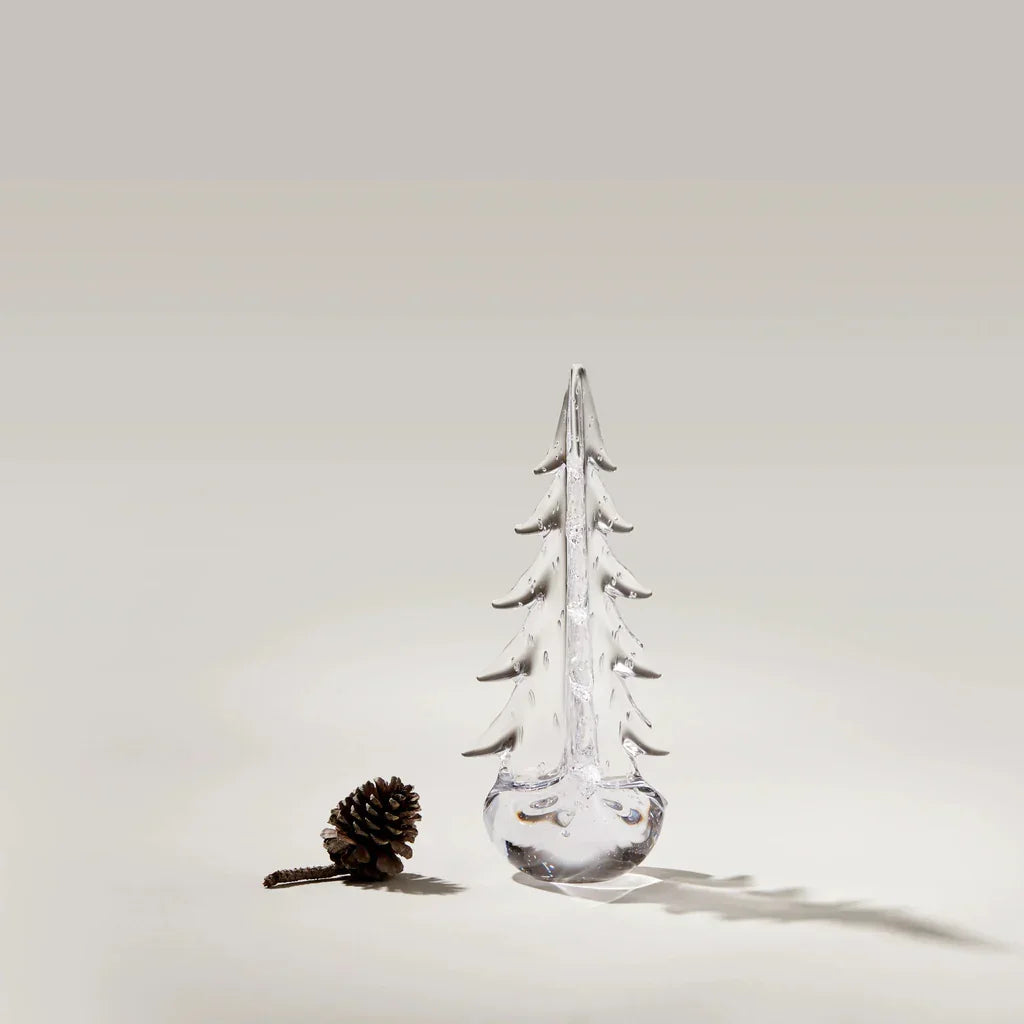 Simon Pearce Bubble Evergreen 12"