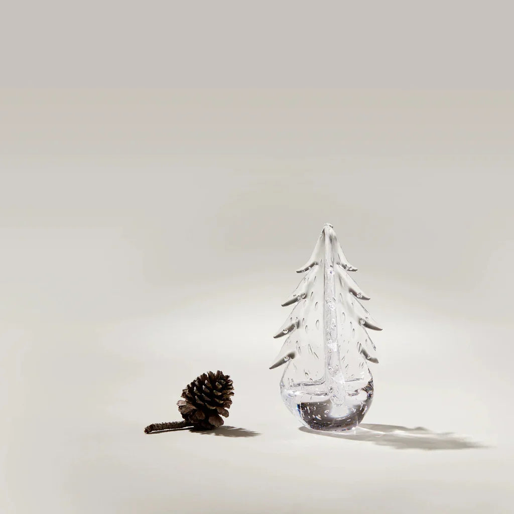 Simon Pearce Bubble Evergreen 8"