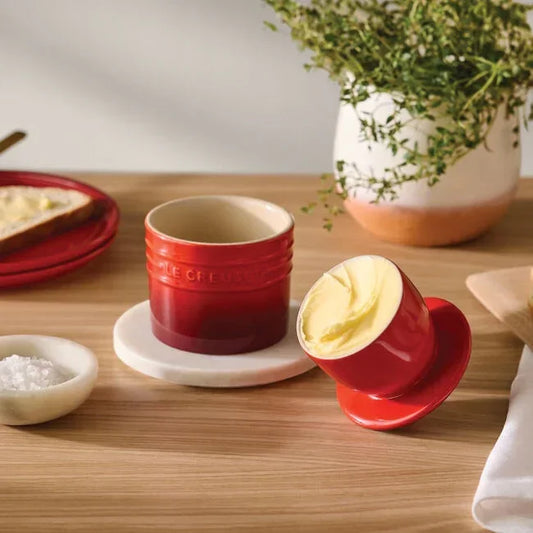 Le Creuset Butter Crock - Cerise